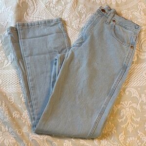 Wrangler Women's Light Blue Straight Leg Jeans